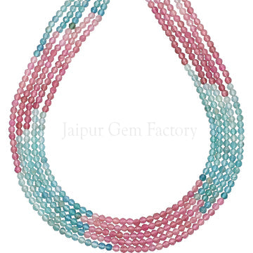 Blue and Pink Beads for Jewelry Making