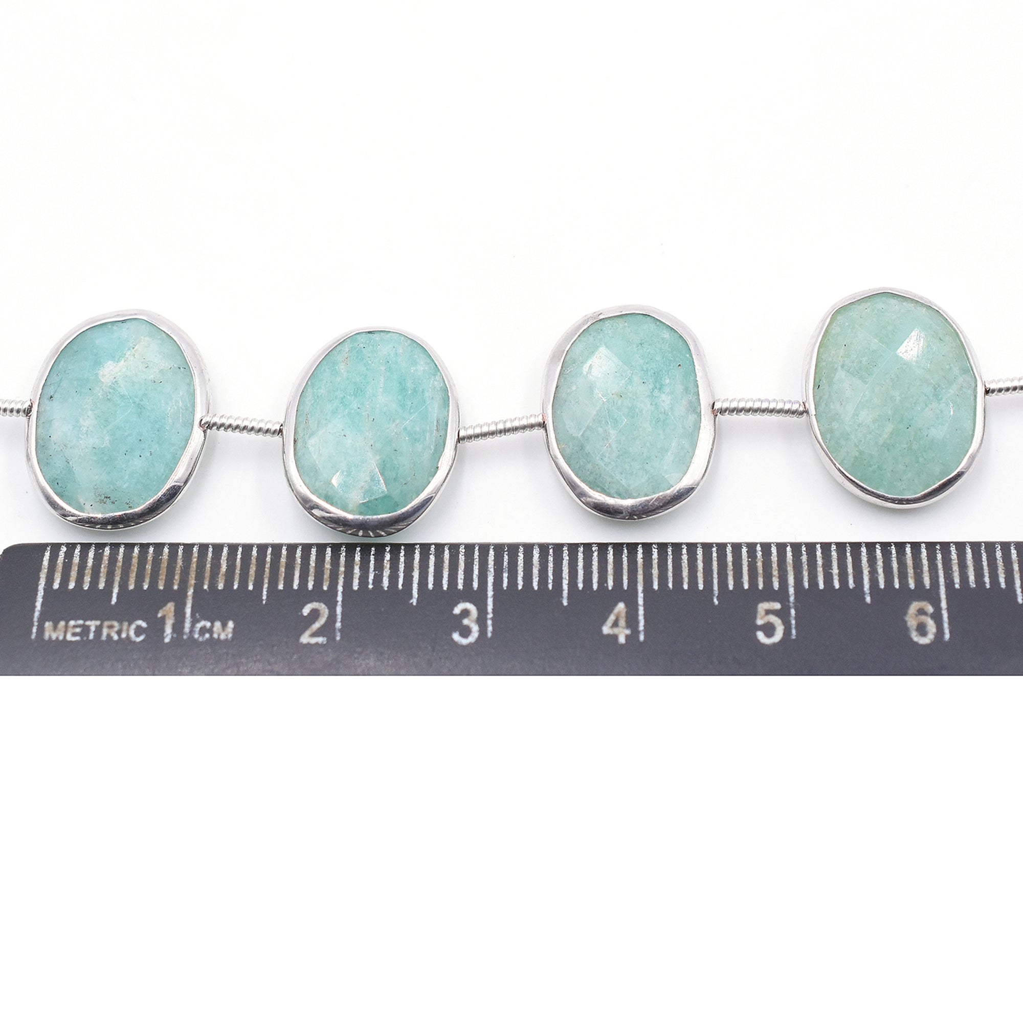 Bulk Amazonite Gemstone Pendant Strand
