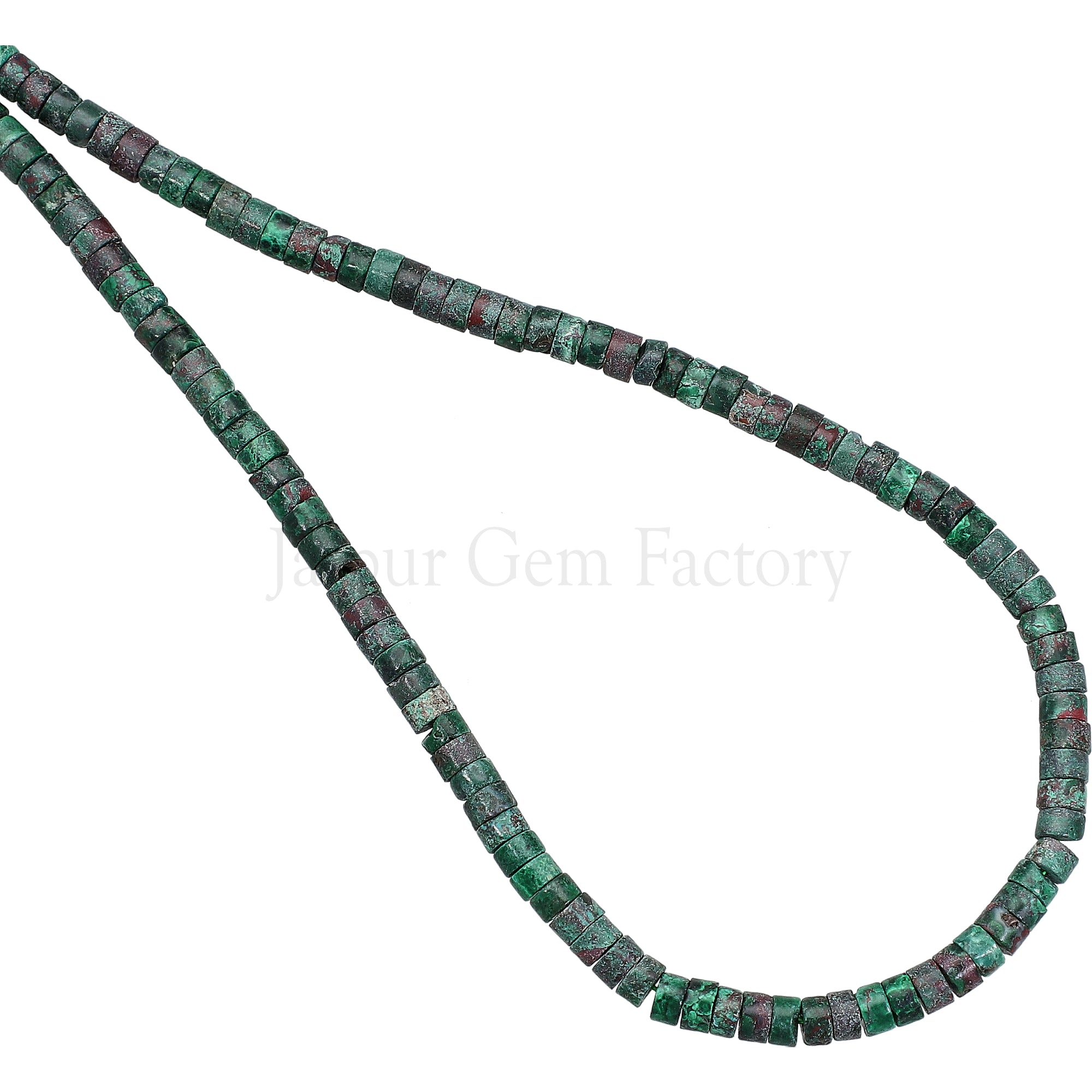 4X2 MM Peruvian Turquoise Smooth Wheel Beads 14 Inches Strand