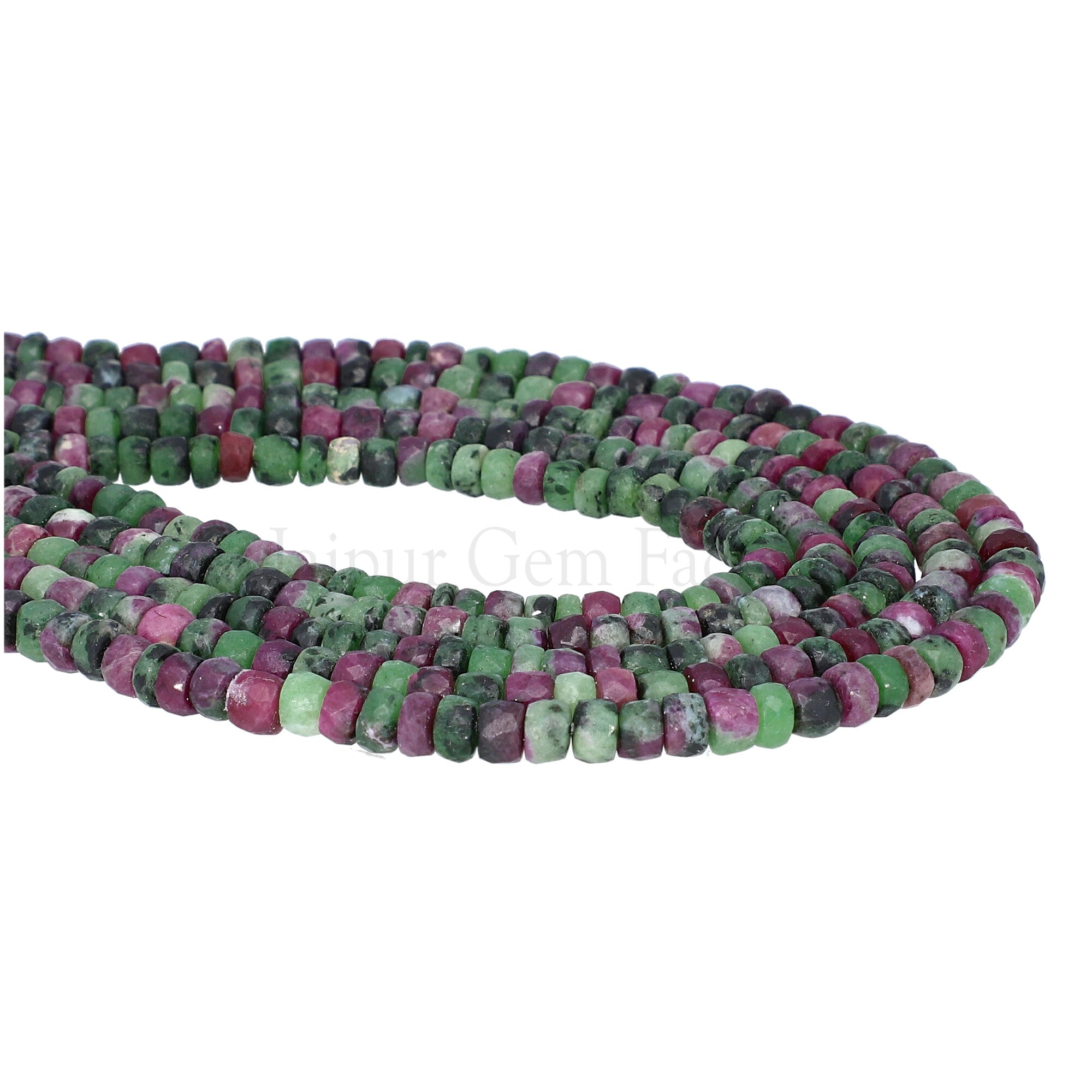 Faceted Ruby Gemstone Beads
