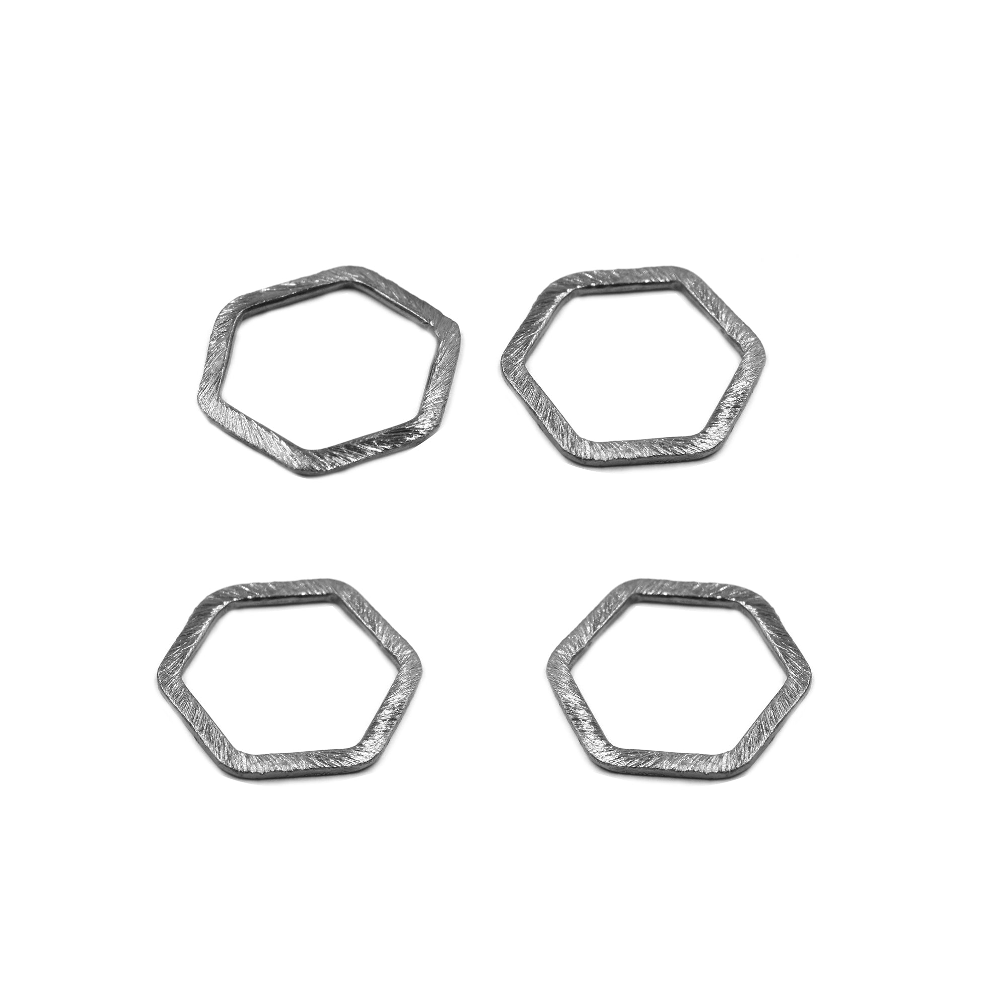 Geometric connector for jewelry

