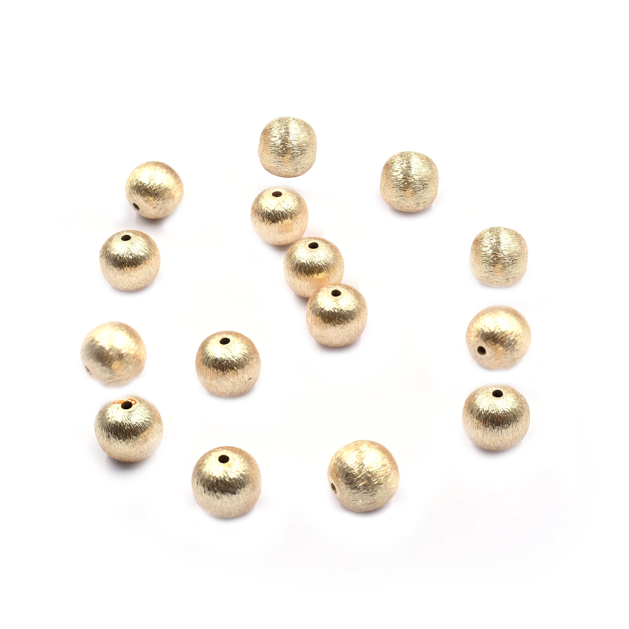 Gold Spacer Beads for DIY Jewelry

