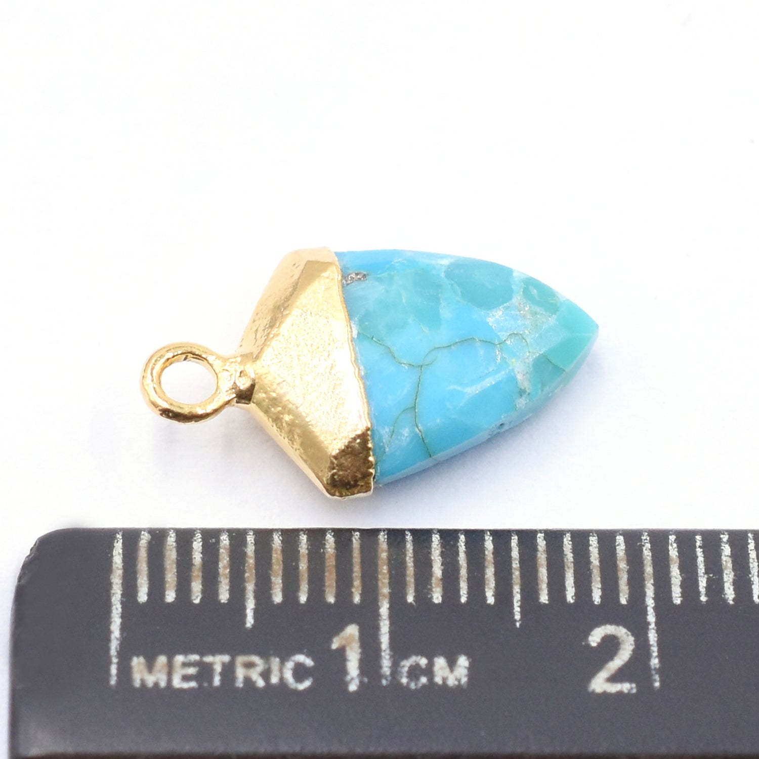 Turquoise Gold Pendant