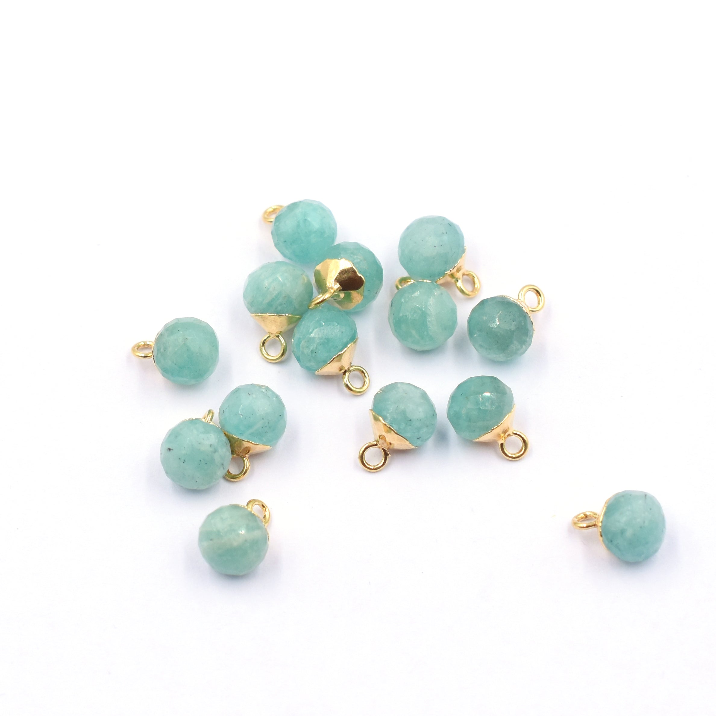 High-Quality Amazonite Stone Beads Pendant
