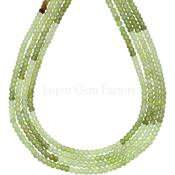 3 MM Grossular Garnet Faceted Rondelle Beads