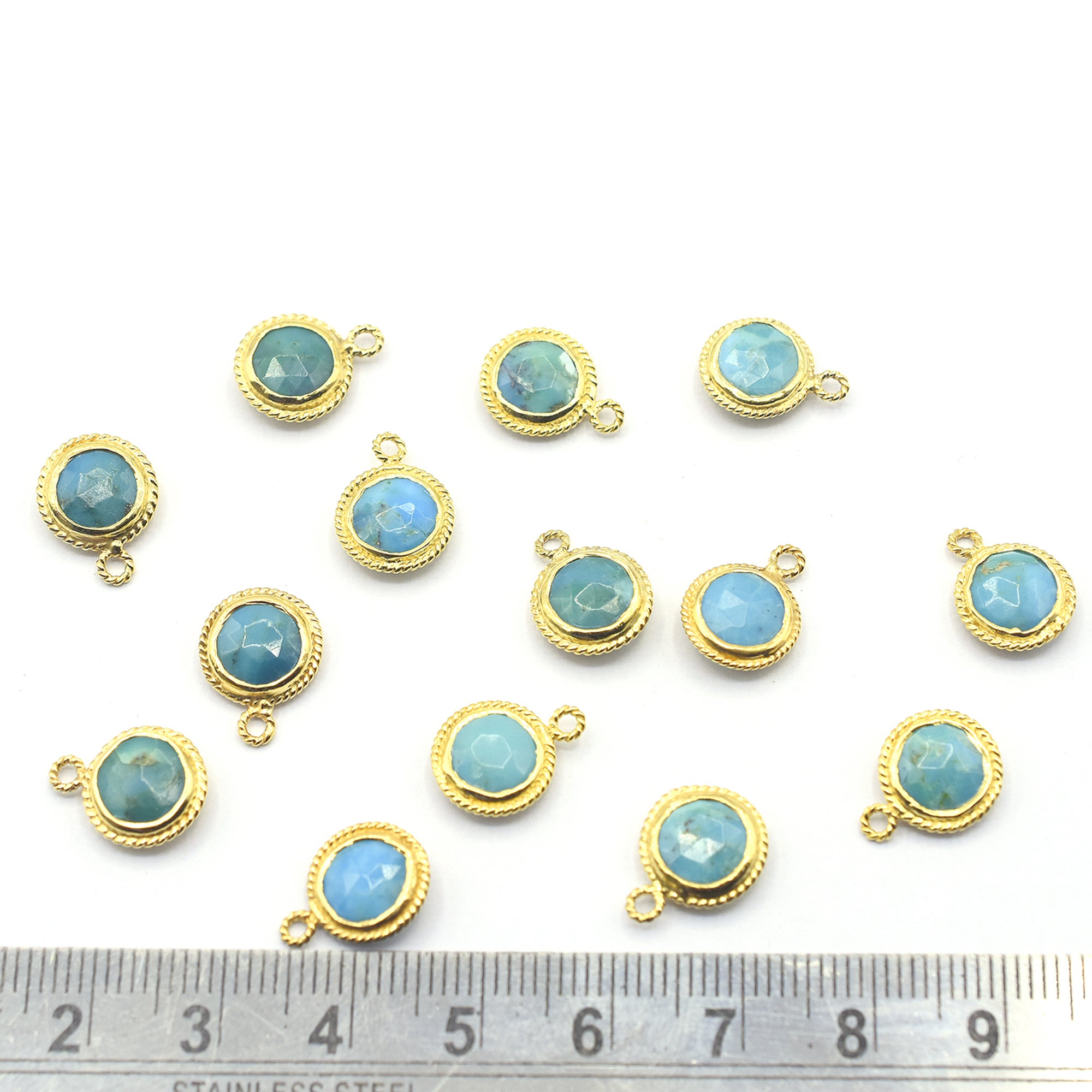 Turquoise 8mm Round Beads