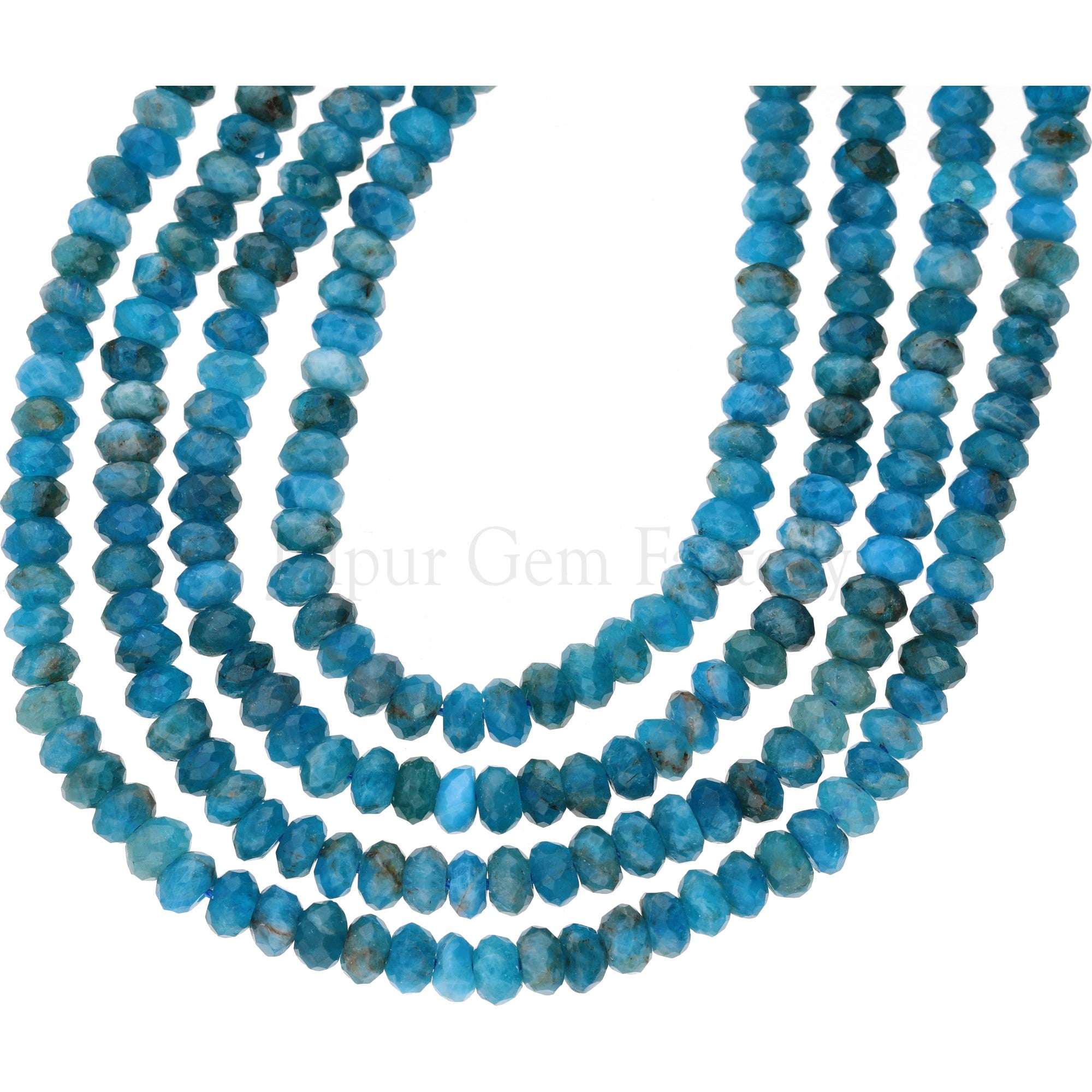 Natural Apatite Stone Beads