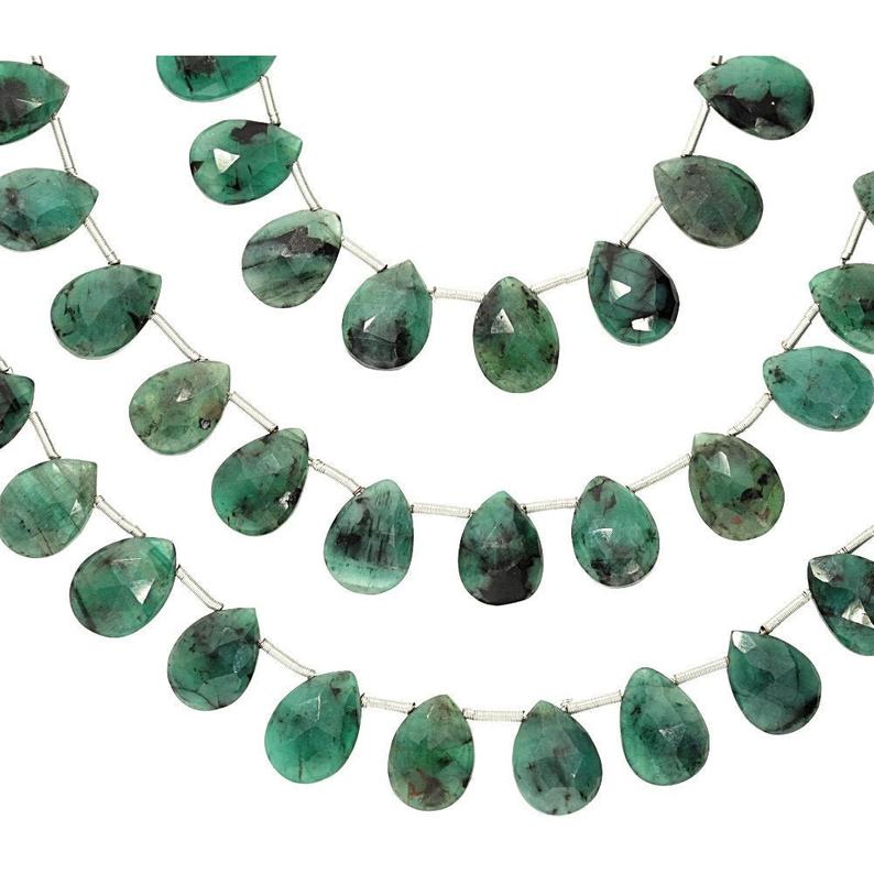 Natural Emerald Gemstone Beads
