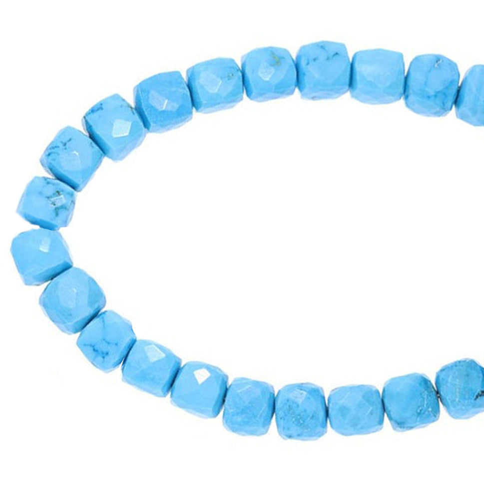 Natural Howlite Gemstone Beads
