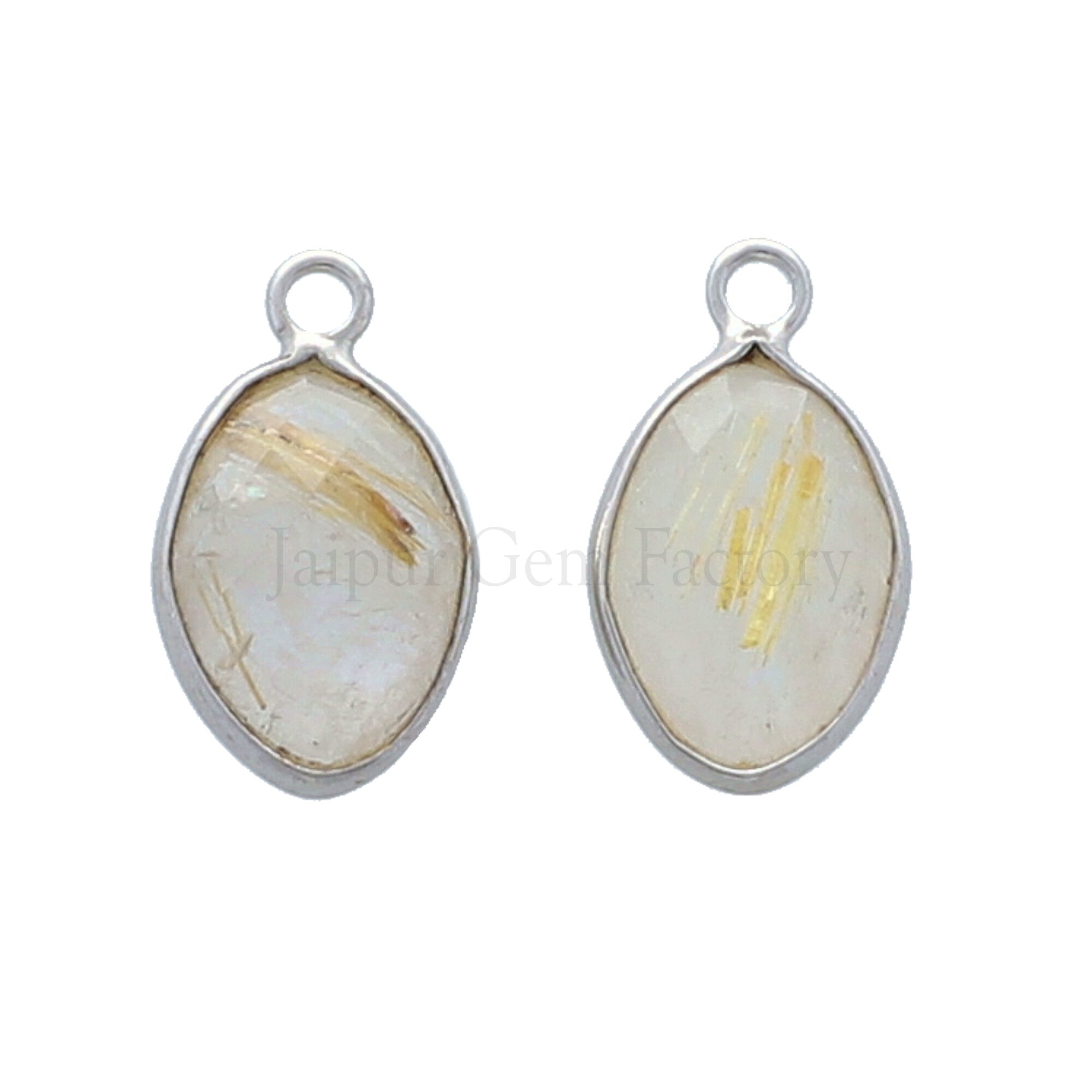  Golden Rutilated Quartz Pendant