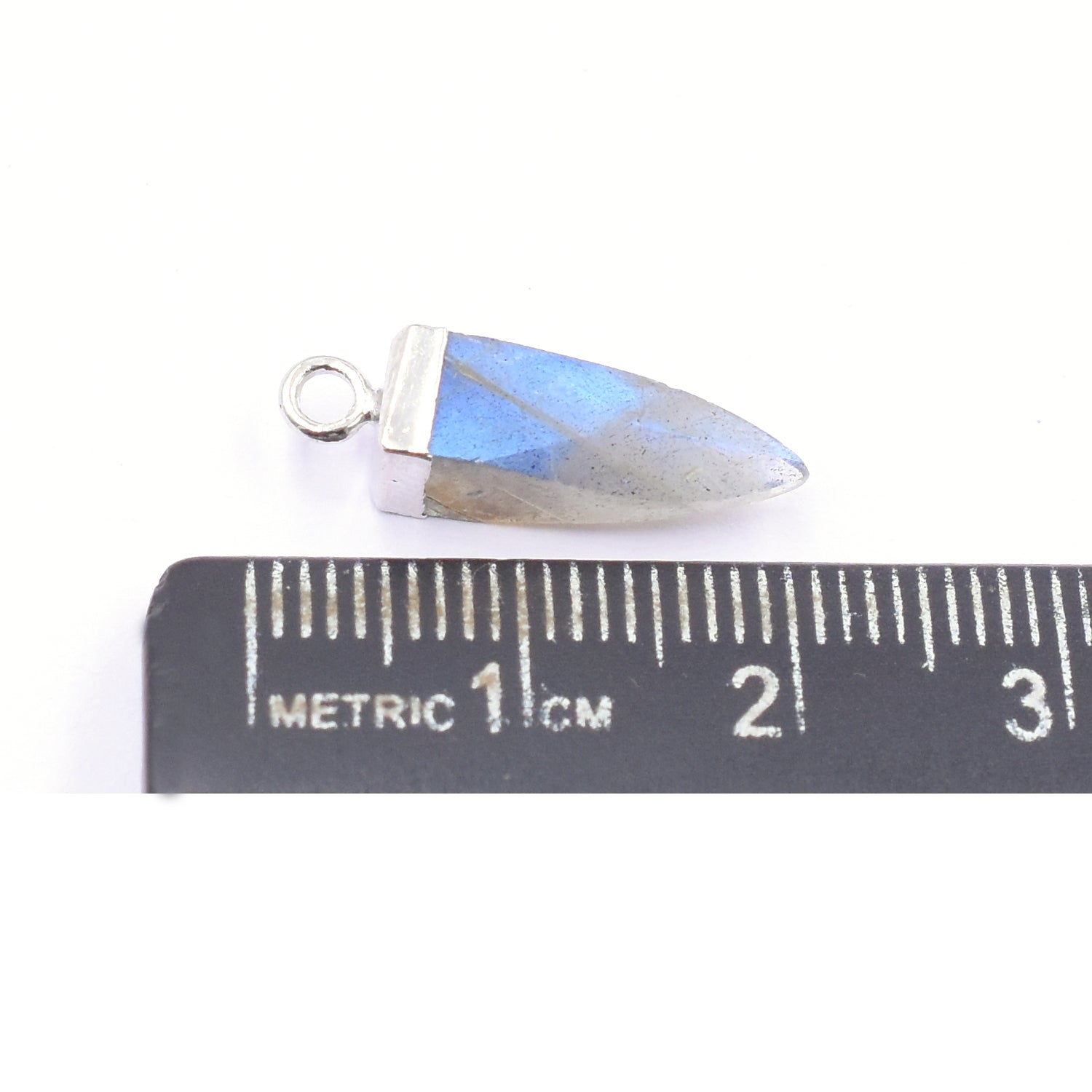 Silver Plated Handmade Pendant Labradorite​
