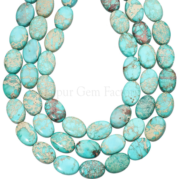 Turquoise Blue Jasper Beads