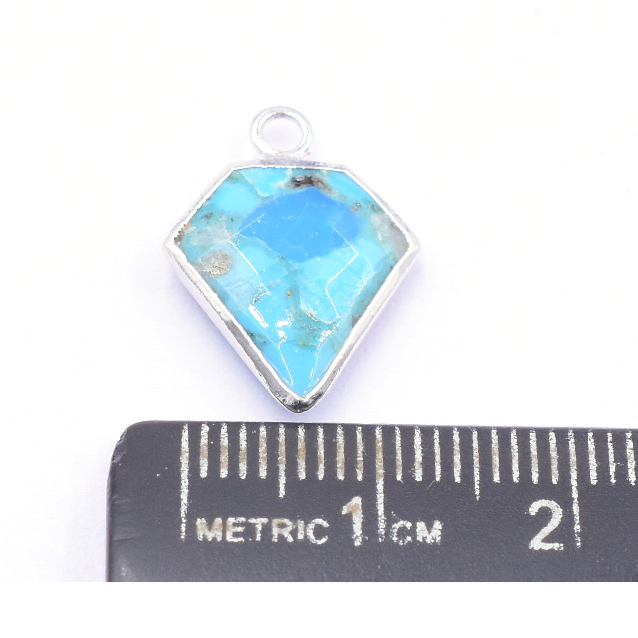 Turquoise Diamond Pendant