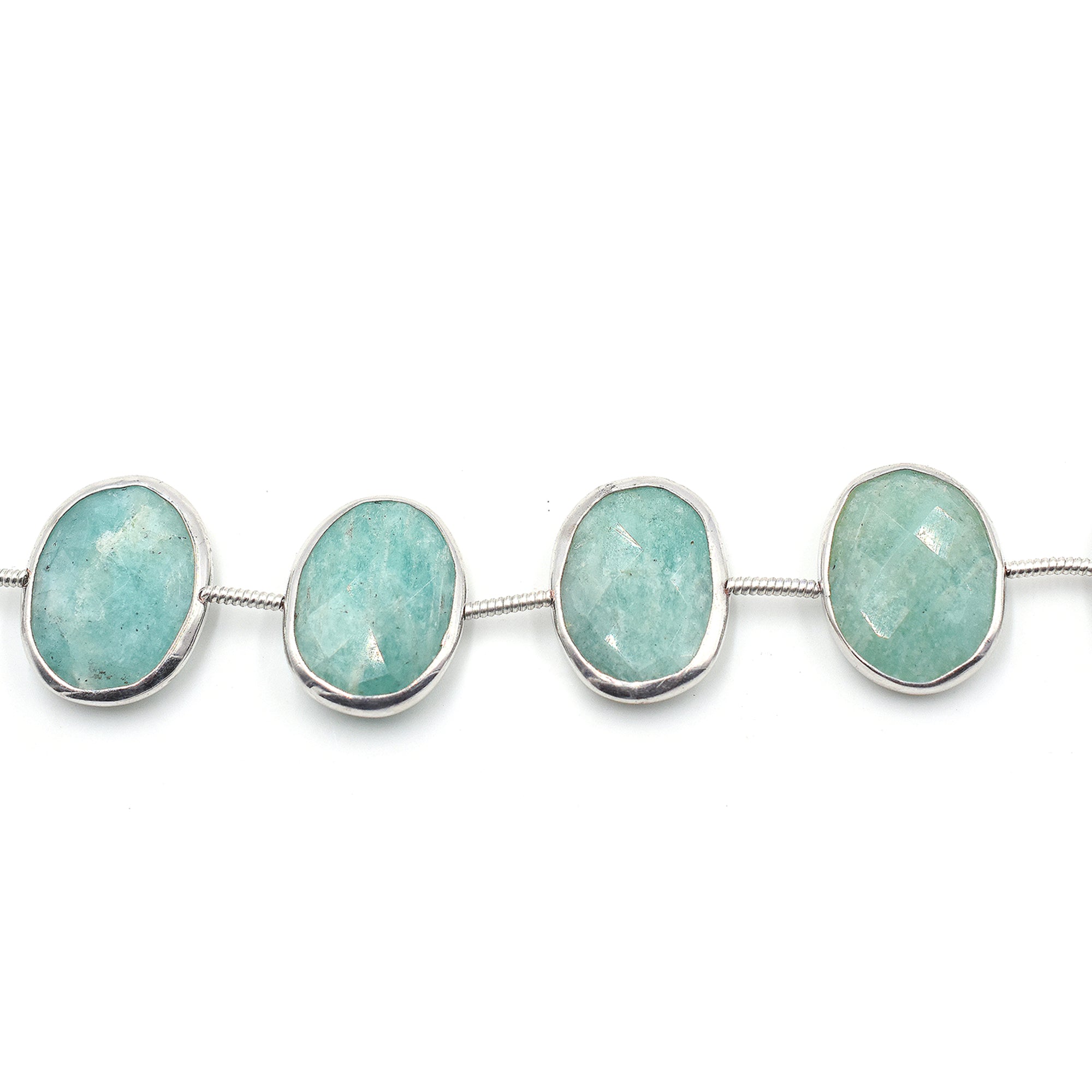 Wholesale Amazonite Oval Beads Strand
