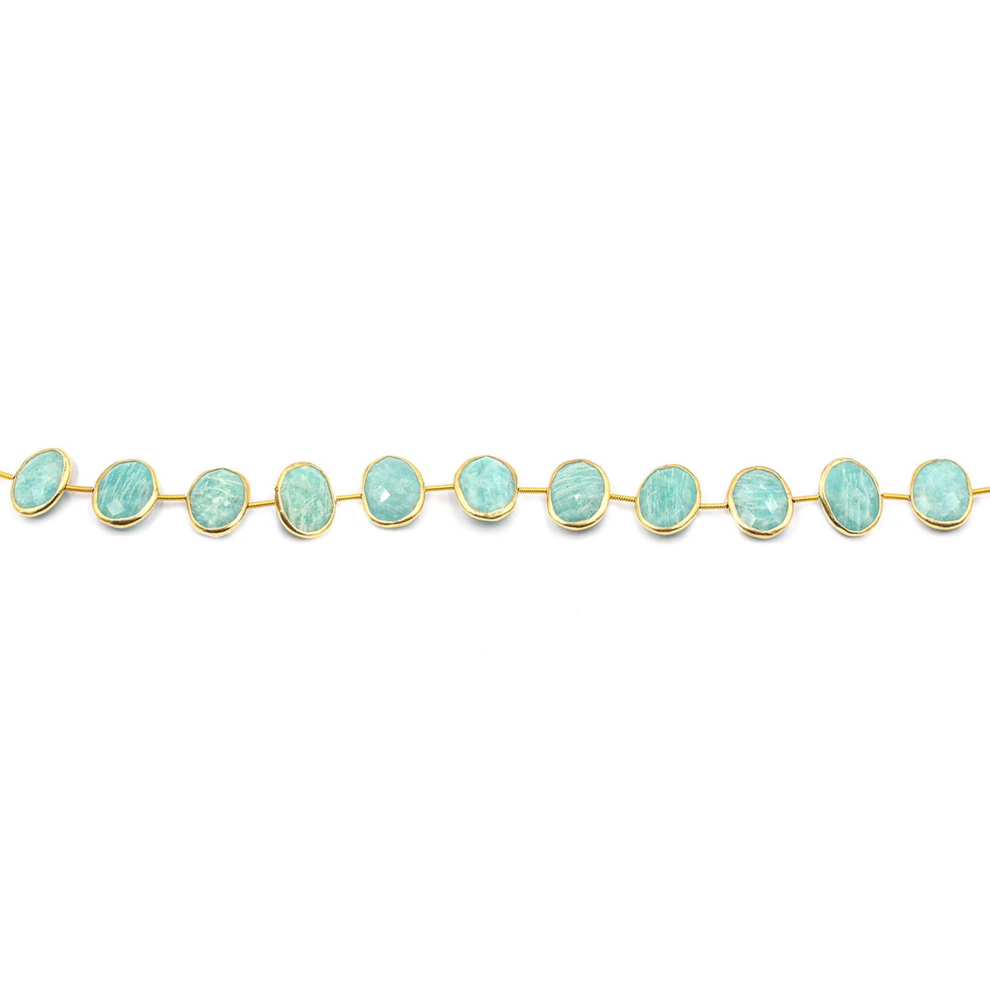 Wholesale Amazonite Oval gemstone strands