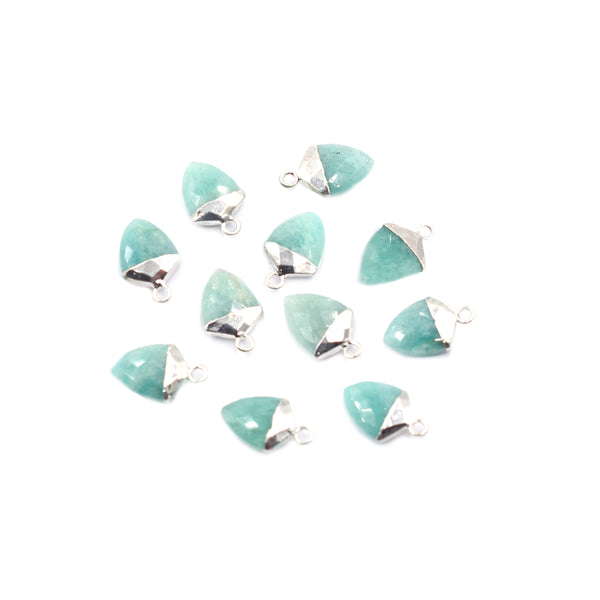 Wholesale Amazonite Shield Pendants
