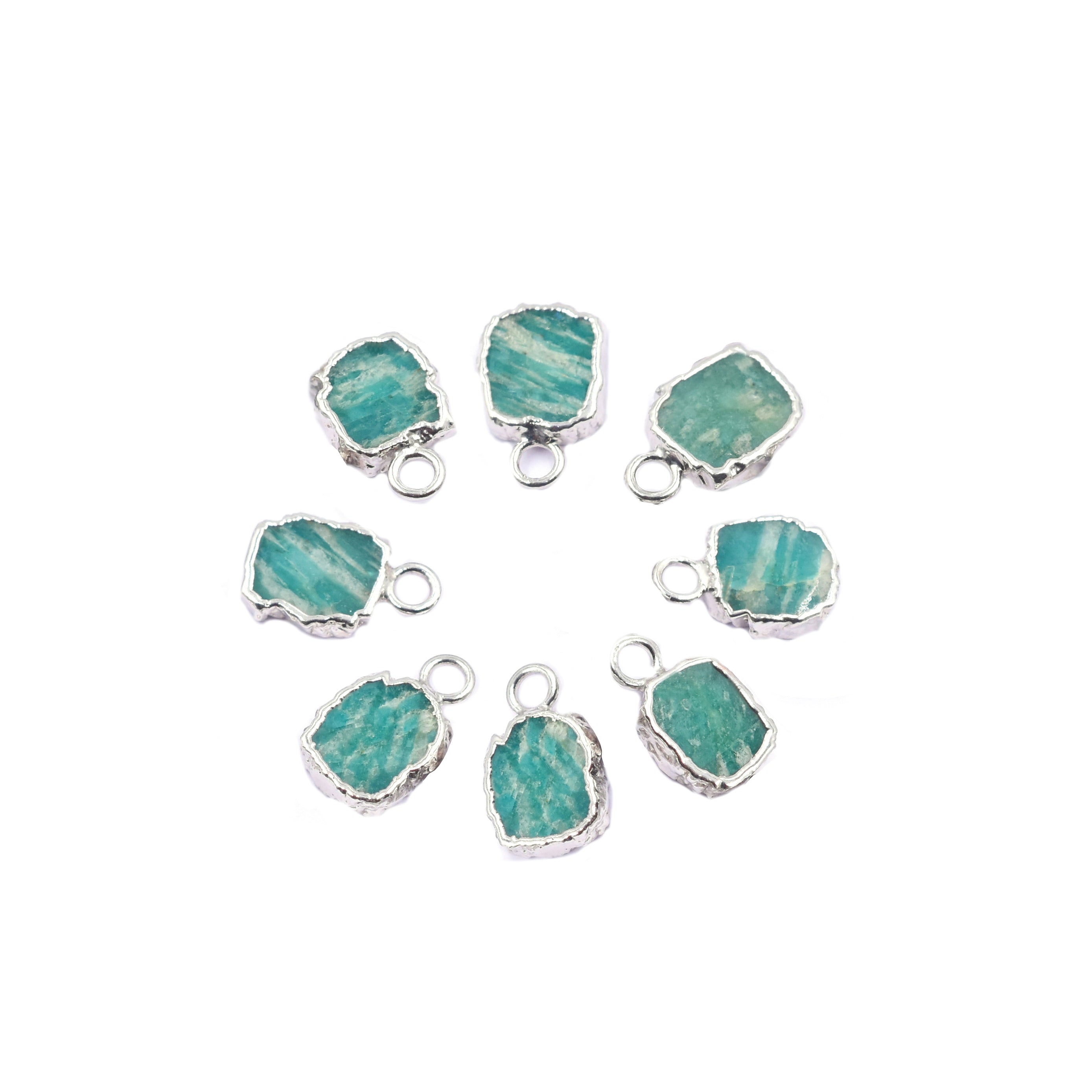 Wholesale Amazonite Silver Pendants
