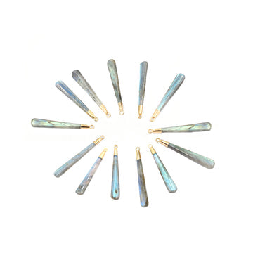 drop shape labradorite jewelry pendant

