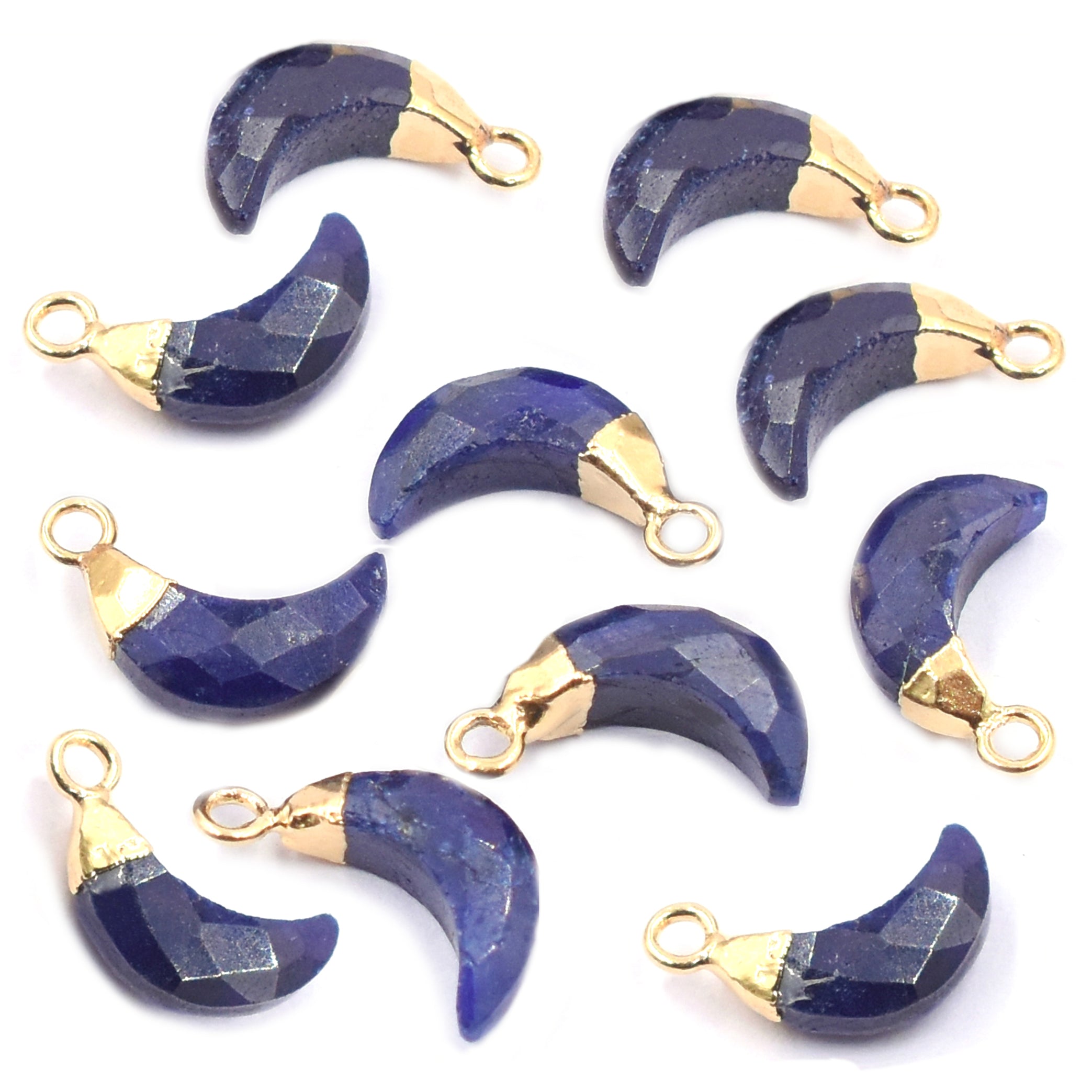 lapis lazuli gold pendant