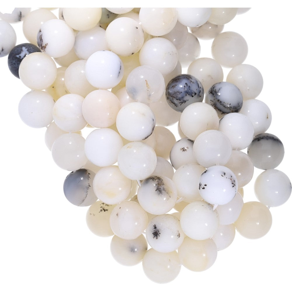 Milky White Beads Strand