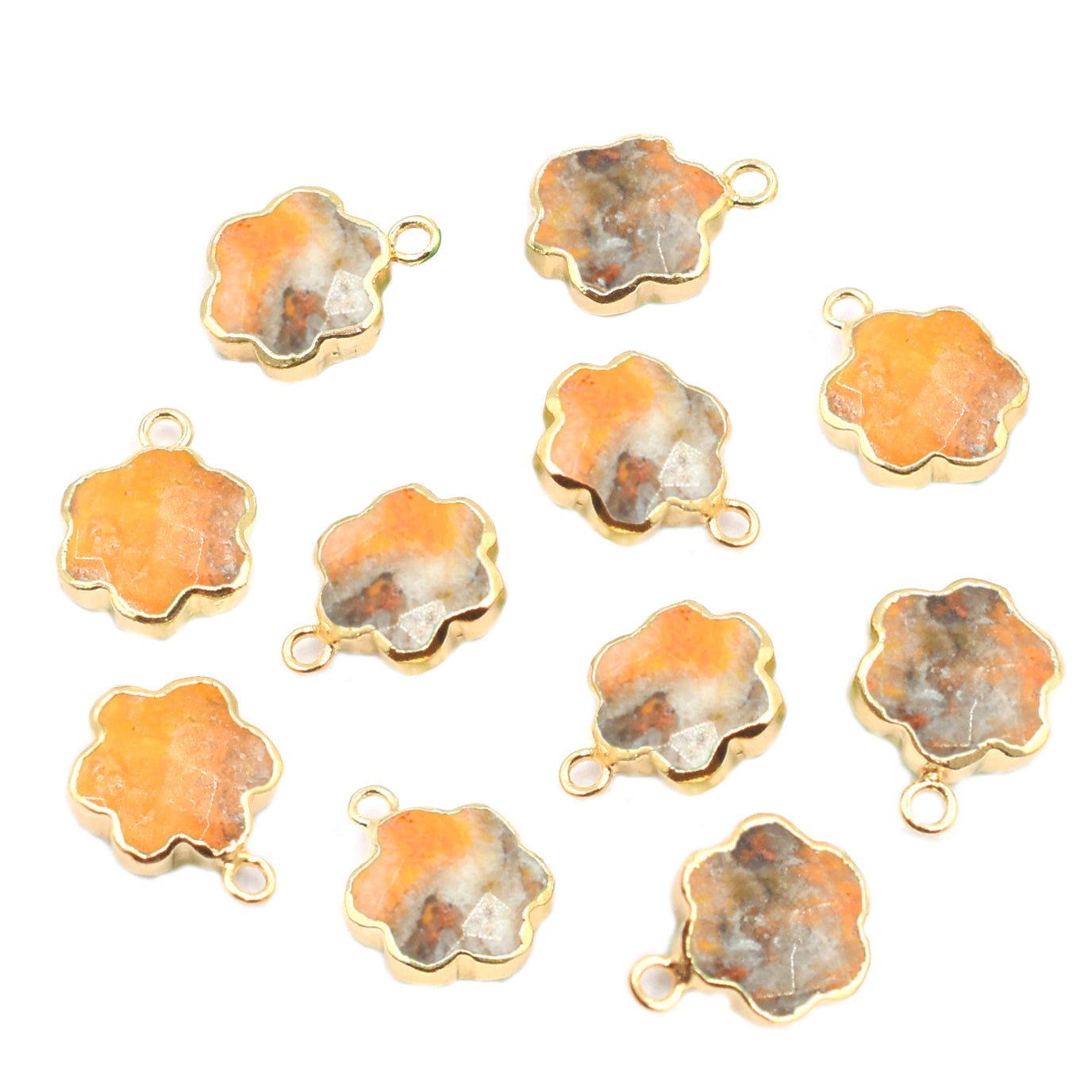 stylish clover pendant for jewelry making