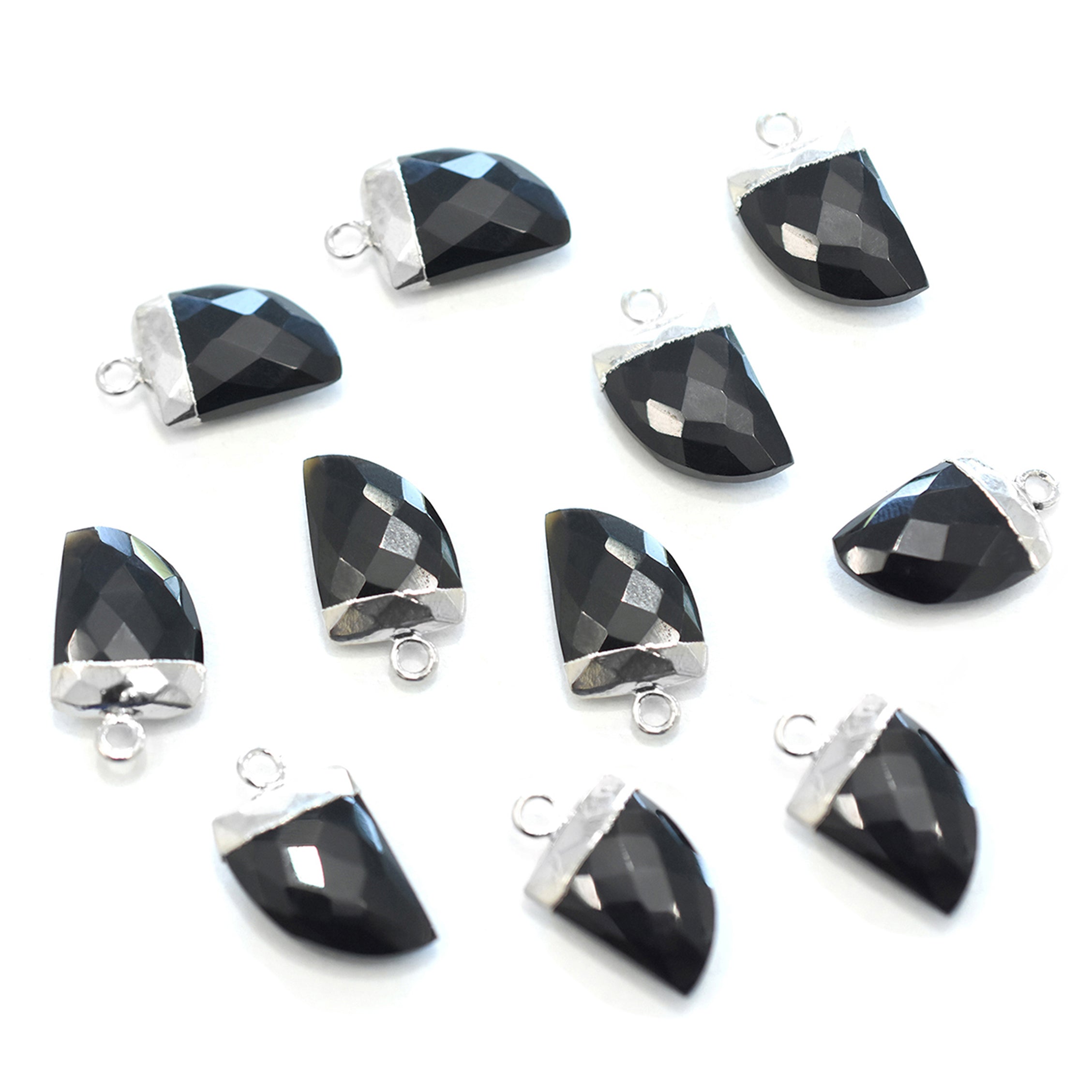 wholesale black onyx pendant for custom jewelry